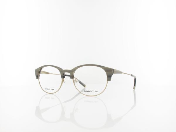 Comma | 70026 60 50 | striped brown grey light gold