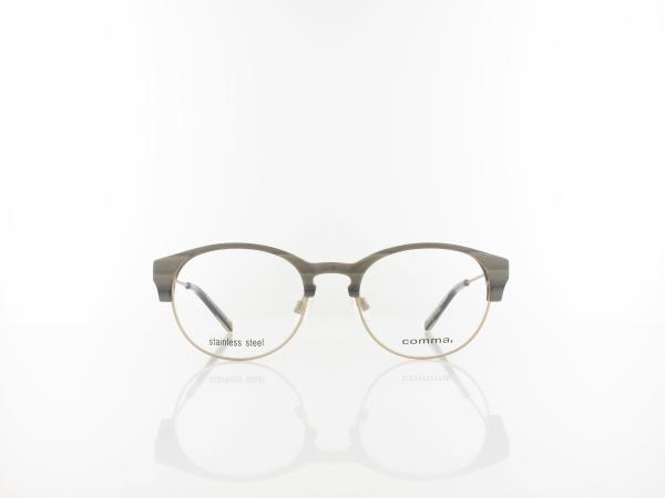 Comma | 70026 60 50 | striped brown grey light gold