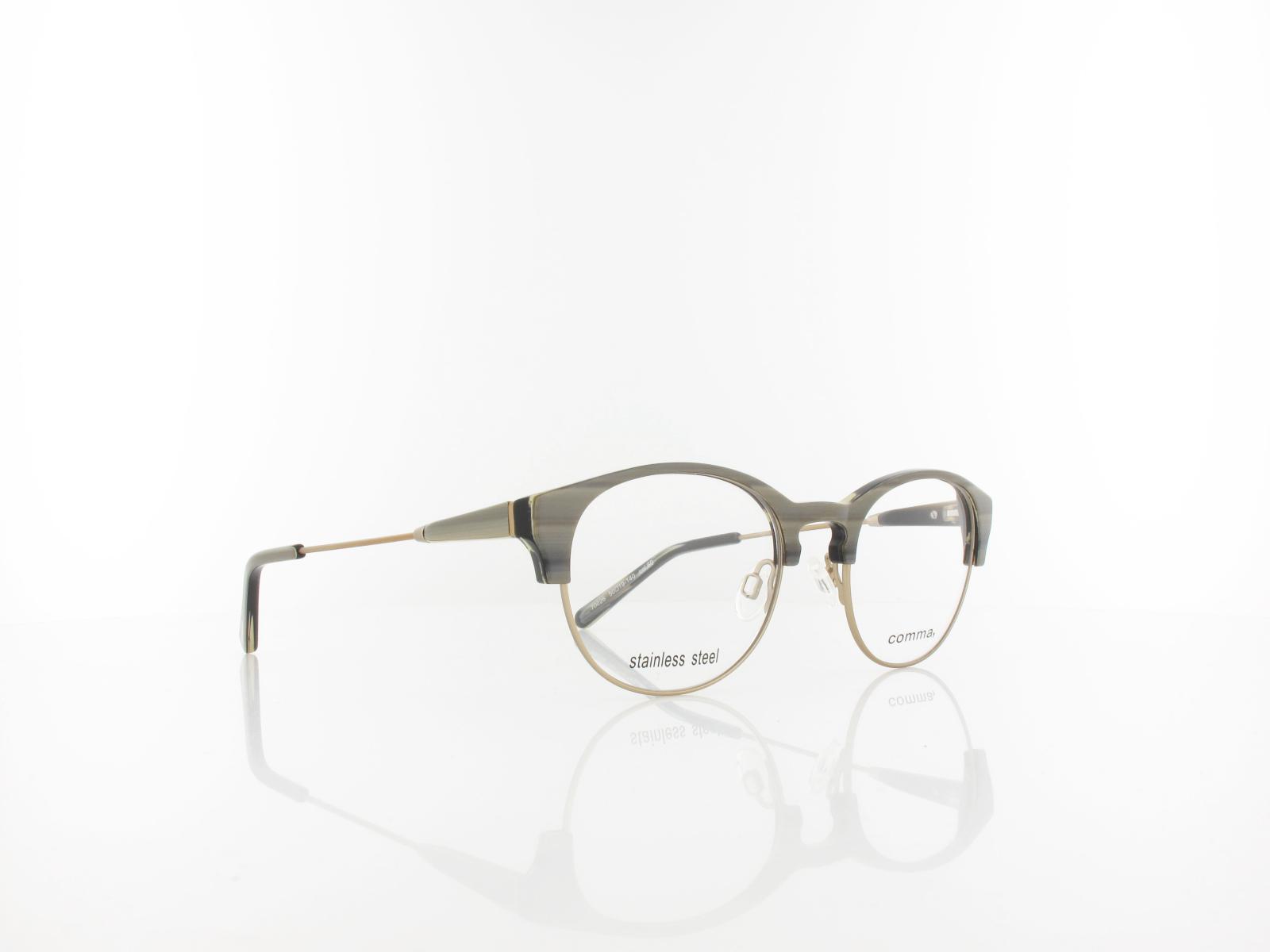 Comma | 70026 60 50 | striped brown grey light gold