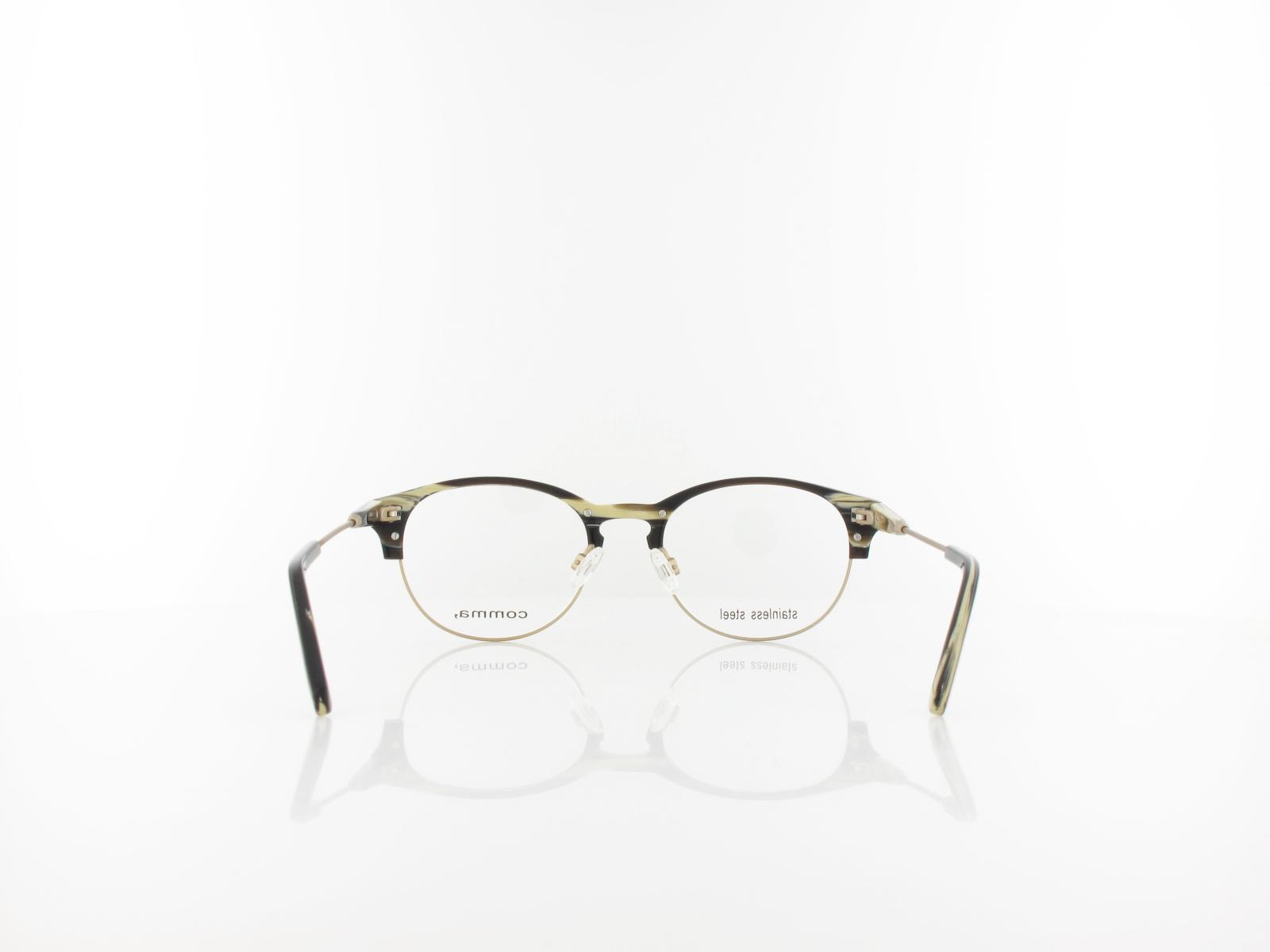 Comma | 70026 60 50 | striped brown grey light gold