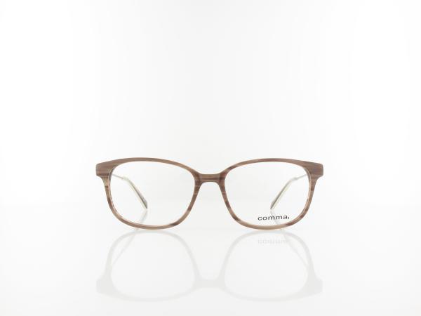 Comma | 70027 67 53 | striped brown gunmetal