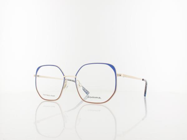 Comma | 70192 41 54 | shiny gold blue brown gradient