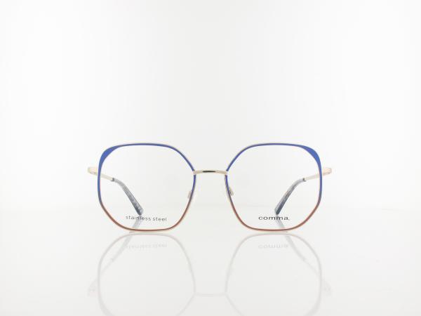 Comma | 70192 41 54 | shiny gold blue brown gradient