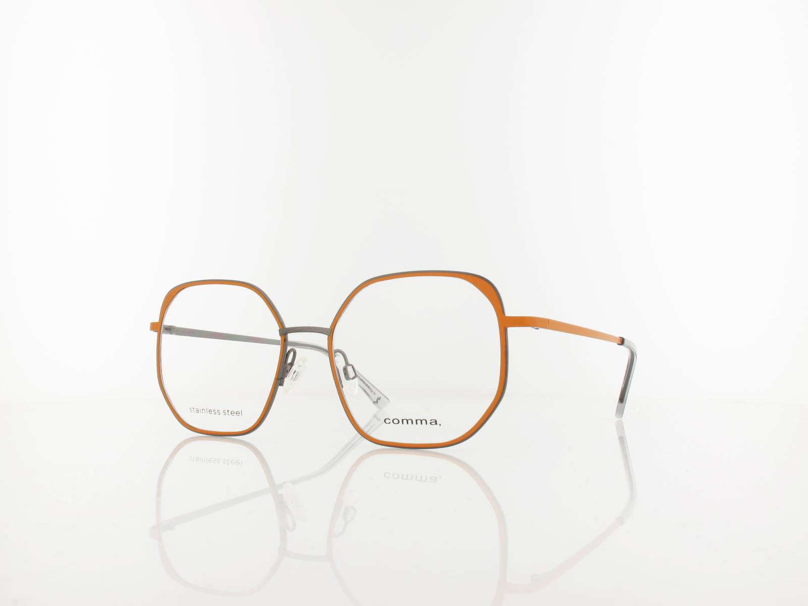 Comma | 70192 89 54 | shiny dark gun matt orange