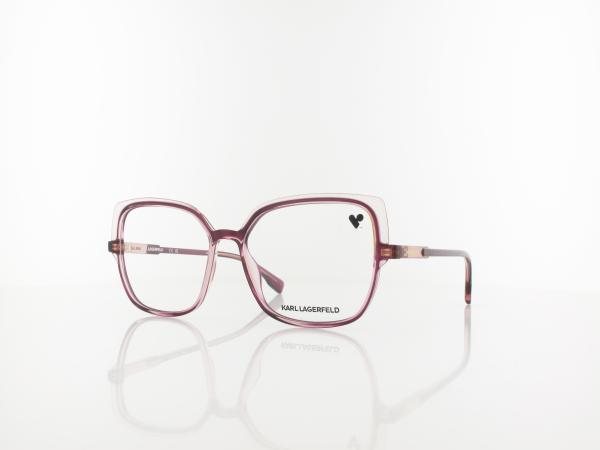 Karl Lagerfeld | KL6096 626 55 | dark strawberry rose