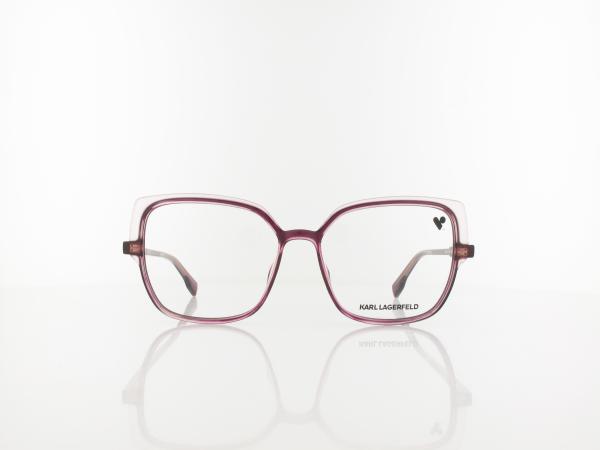 Karl Lagerfeld | KL6096 626 55 | dark strawberry rose