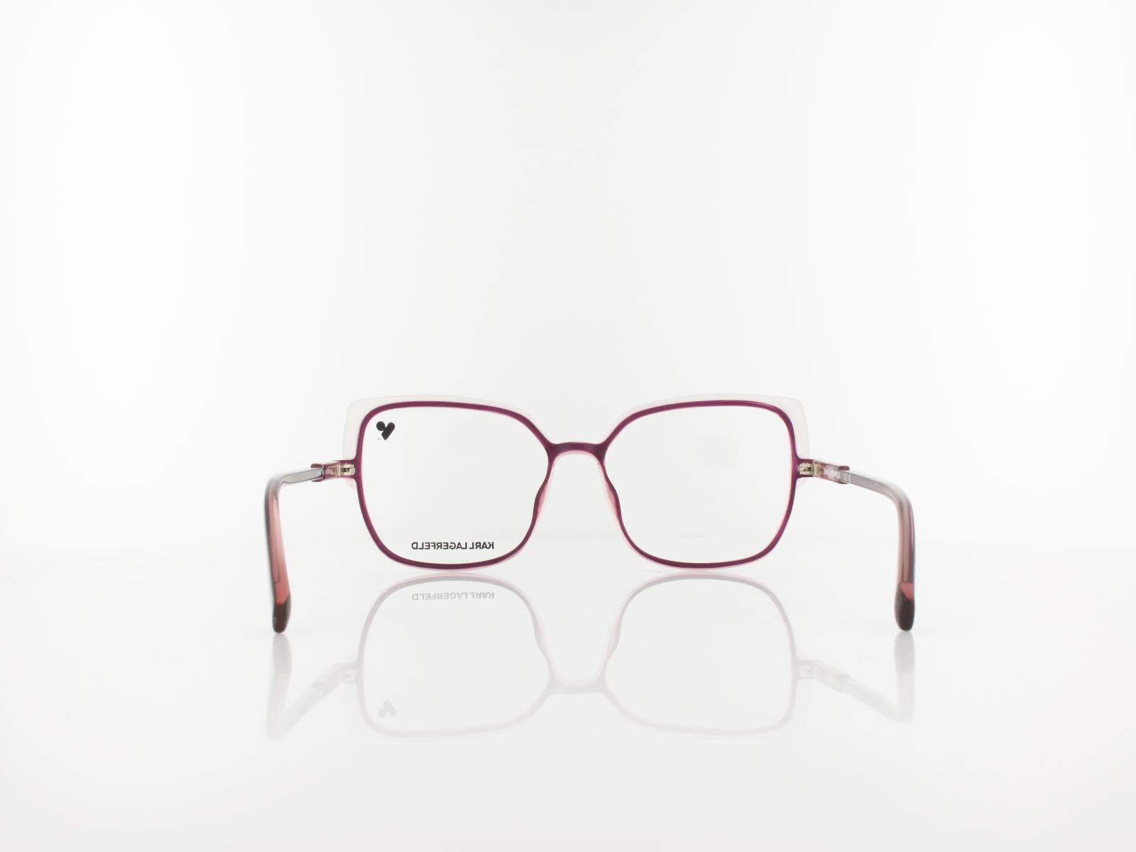 Karl Lagerfeld | KL6096 626 55 | dark strawberry rose