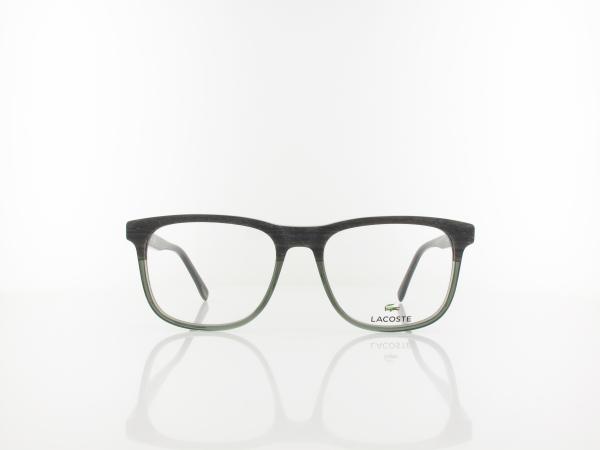 Lacoste | L2849 315 54 | transparent green wood