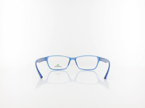 Lacoste | L3803B 440 51 | azure with glitter temples