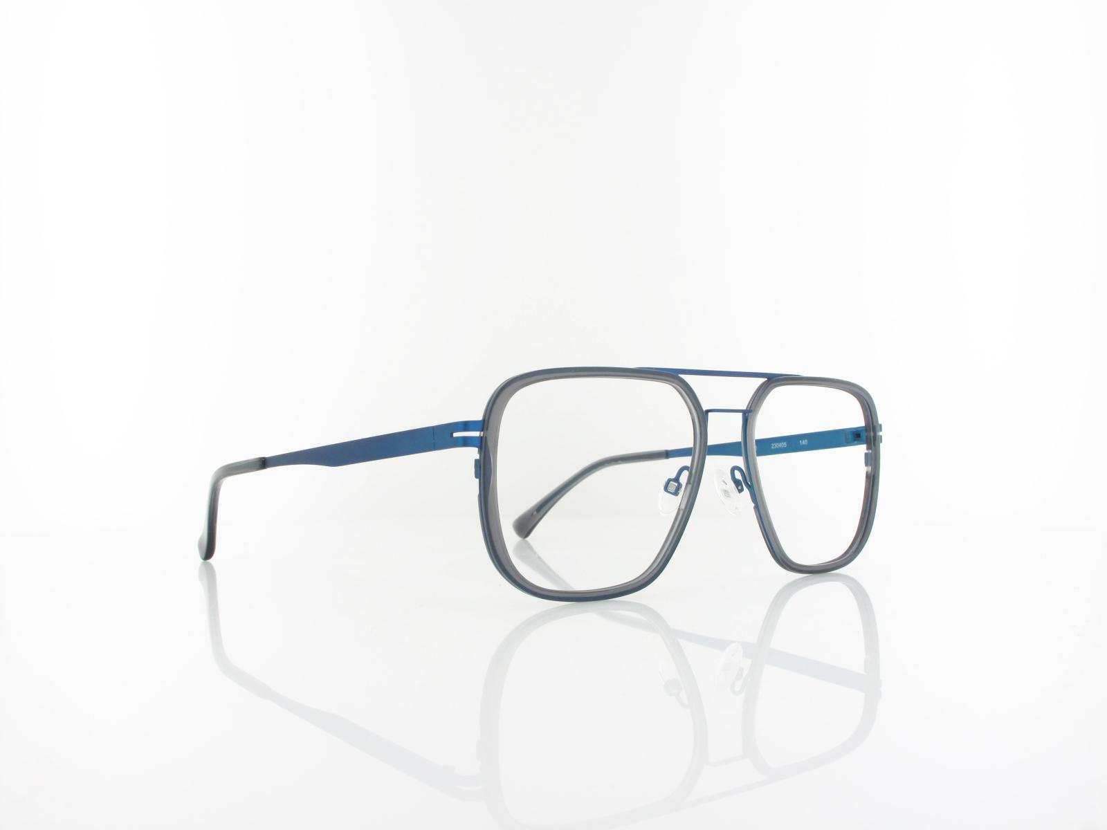 Brilando | Premium F2480 55 | grau transparent dunkelblau