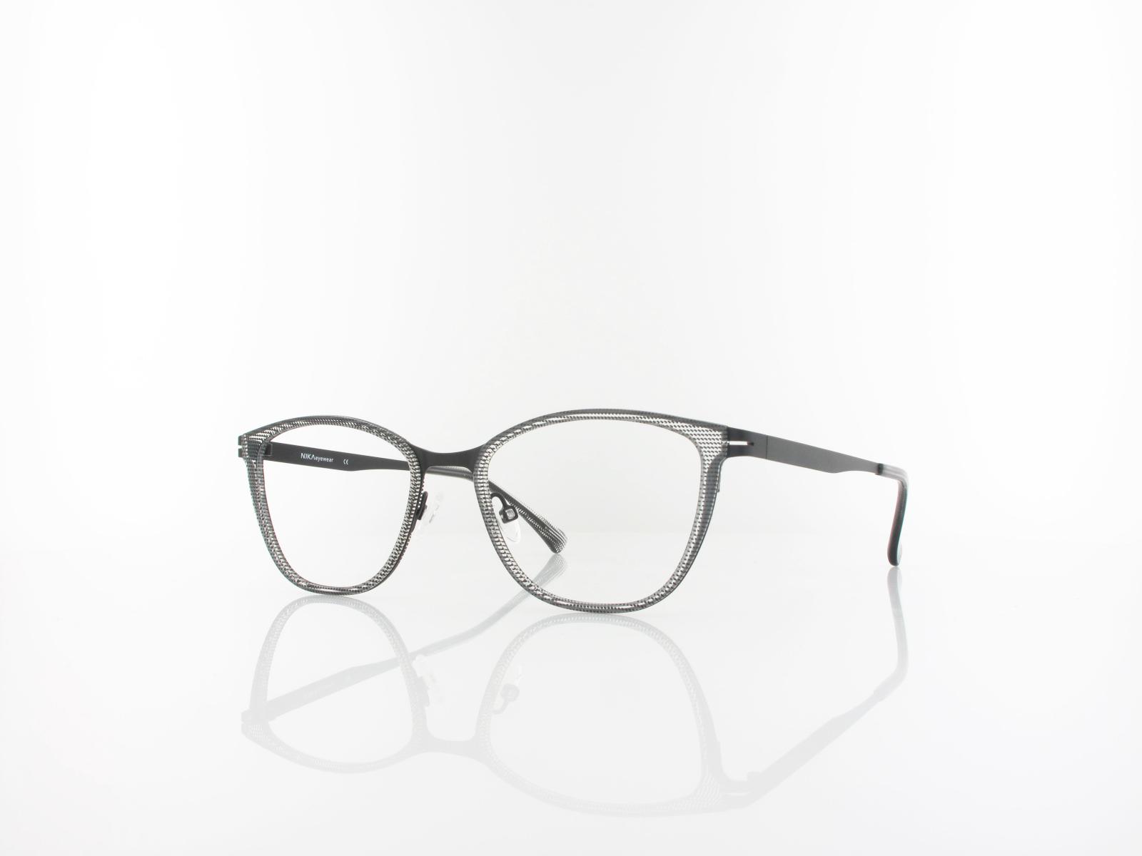 Brilando | Premium U2470 52 | wasserhell gemustert schwarz