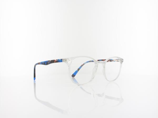 Brilando | Premium Sun Clip OP AA155 C00 48 | clear mixed tortoise