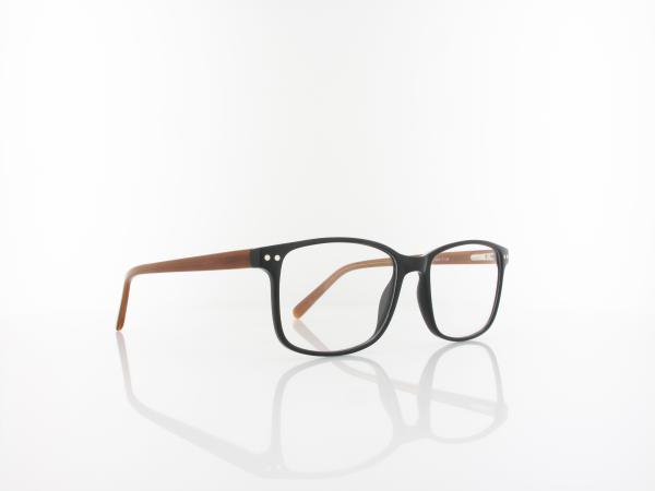 Brilando | Premium Sun Clip OP AA157 C01 54 | black brown