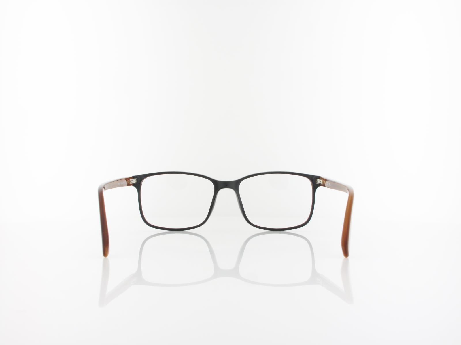 Brilando | Premium Sun Clip OP AA157 C01 54 | black brown
