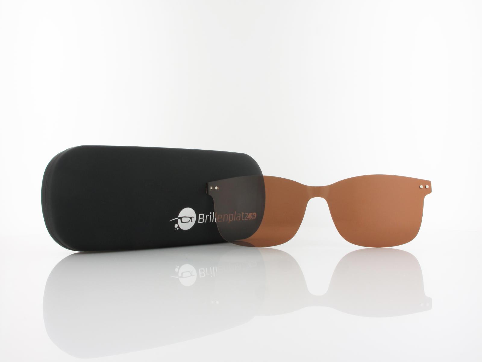Brilando | Premium Sun Clip OP AA157 C01 54 | black brown