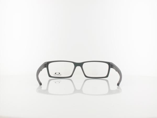 Oakley | Overhead OX8060 04 57 | matte dark silver blue color shift