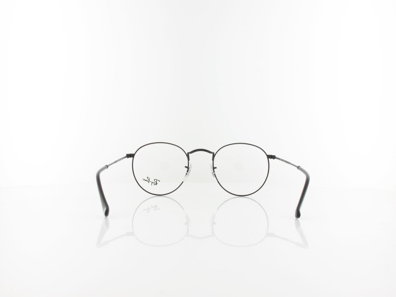 Ray Ban | Round Metal RX3447V 2503 47 | matte black