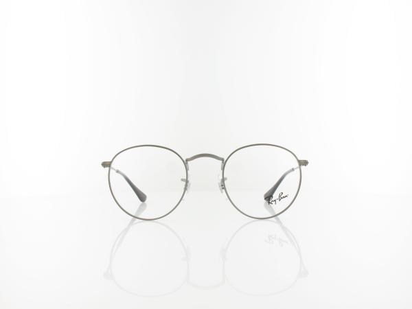 Ray Ban | Round Metal RX3447V 2620 47 | matte gunmetal