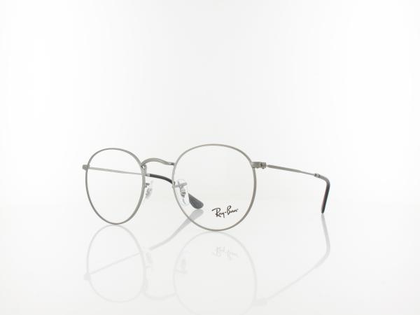 Ray Ban | Round Metal RX3447V 2620 50 | matte gunmetal