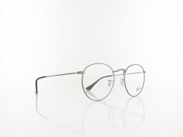 Ray Ban | Round Metal RX3447V 2620 50 | matte gunmetal