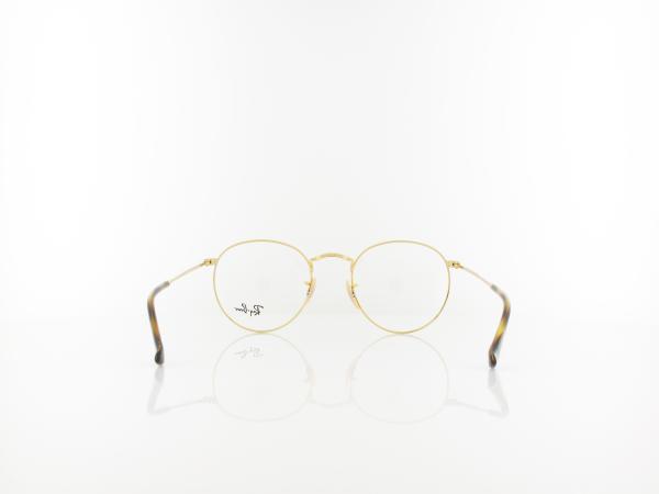 Ray Ban | Round Metal RX3447V 2945 50 | gold on top havana