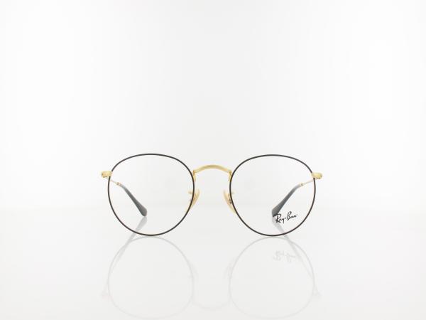 Ray Ban | Round Metal RX3447V 2991 50 | black on arista