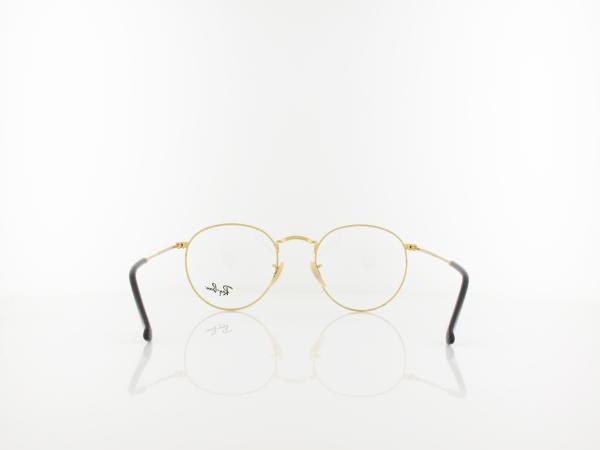 Ray Ban | Round Metal RX3447V 2991 50 | black on arista