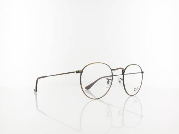 Ray Ban | Round Metal RX3447V 3117 50 | antique gold