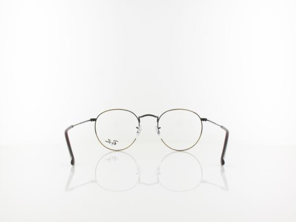 Ray Ban | Round Metal RX3447V 3117 50 | antique gold