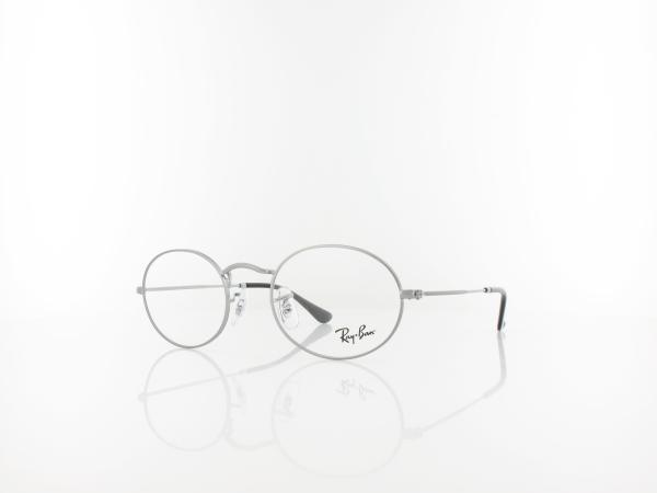 Ray Ban | RX3547V OVAL 2502 51 | gunmetal
