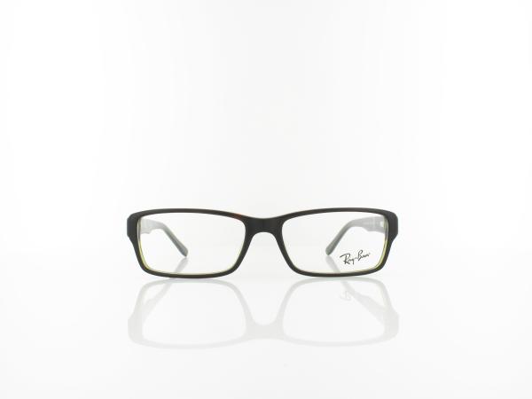 Ray Ban | RX5169 2383 52 | top havana on green transparent