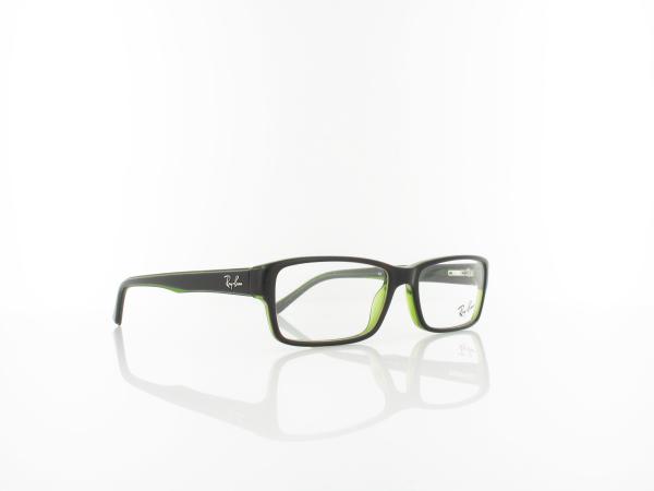 Ray Ban | RX5169 2383 52 | top havana on green transparent