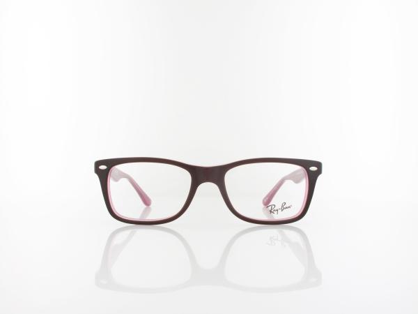 Ray Ban | RX5228 2126 50 | top brown on opal pink