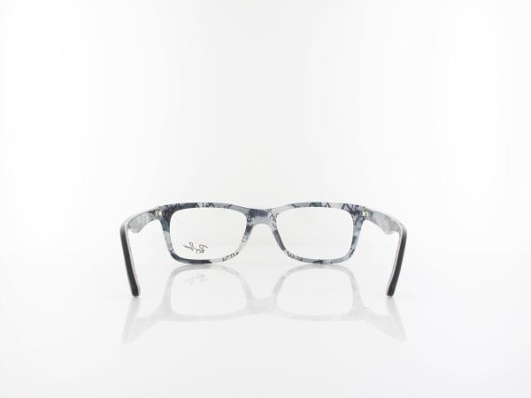 Ray Ban | RX5228 5405 50 | top mat black on tex camuflage