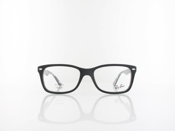 Ray Ban | RX5228 5405 53 | top mat black on tex camuflage