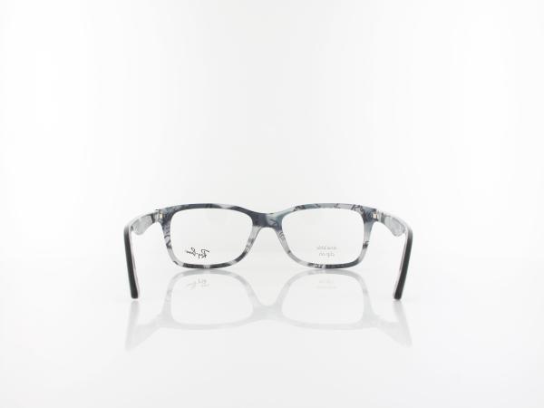 Ray Ban | RX5228 5405 53 | top mat black on tex camuflage