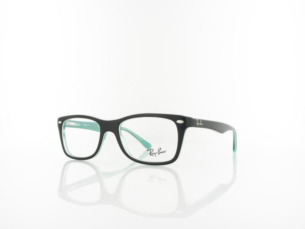 Ray Ban | RX5228 8121 50 | black on trasparent green