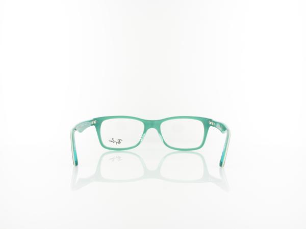 Ray Ban | RX5228 8121 50 | black on trasparent green