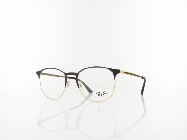 Ray Ban | RX6375 2890 51 | gold top in black