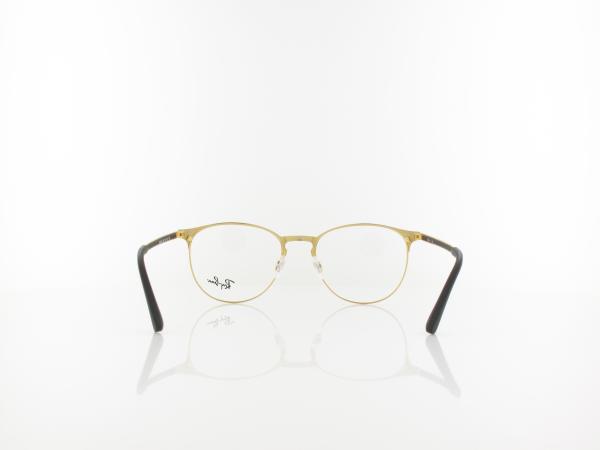 Ray Ban | RX6375 2890 51 | gold top in black