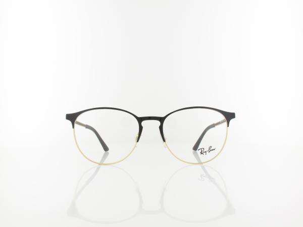 Ray Ban | RX6375 2890 53 | gold top in black
