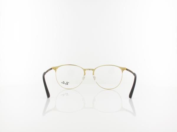 Ray Ban | RX6375 2890 53 | gold top in black