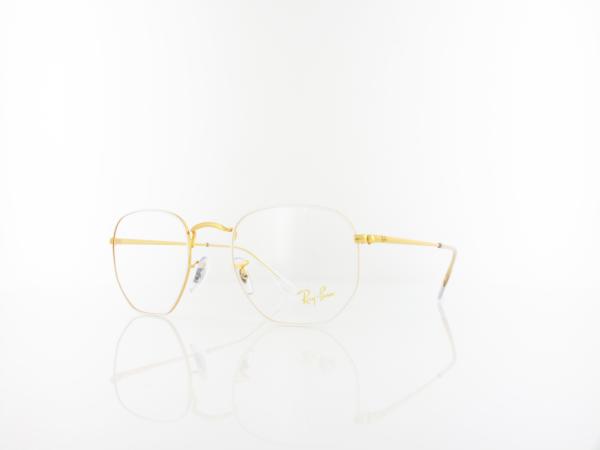 Ray Ban | RX6448 3104 51 | white on legend gold