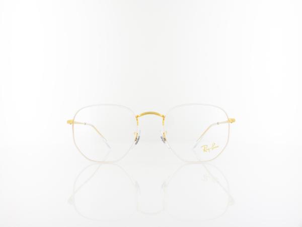 Ray Ban | RX6448 3104 51 | white on legend gold