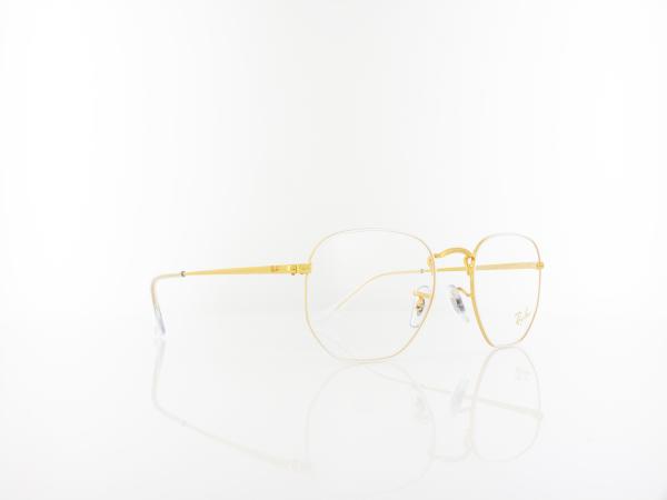 Ray Ban | RX6448 3104 51 | white on legend gold