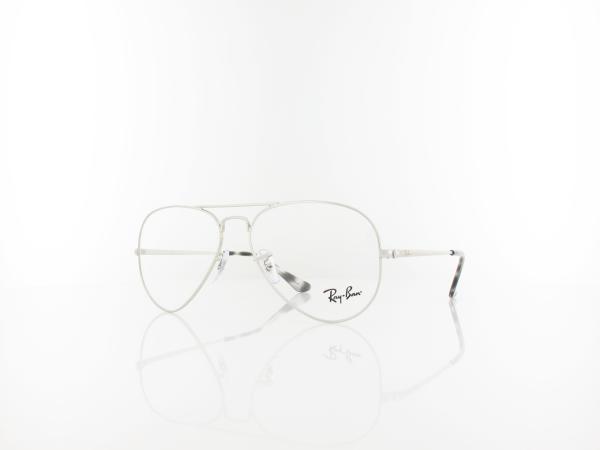Ray Ban | Aviator RX6489 2501 55 | silver