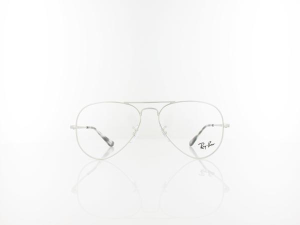 Ray Ban | Aviator RX6489 2501 55 | silver
