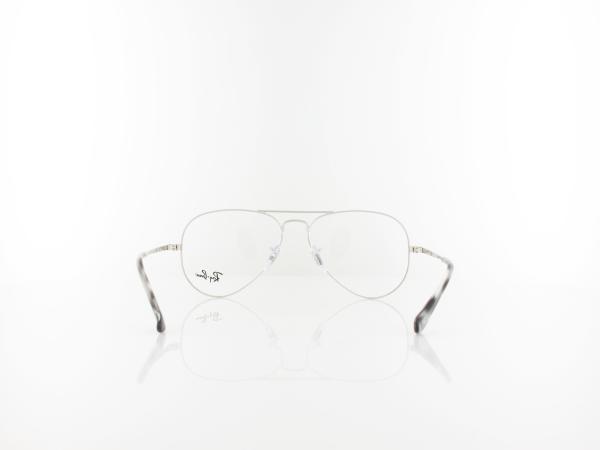 Ray Ban | Aviator RX6489 2501 55 | silver