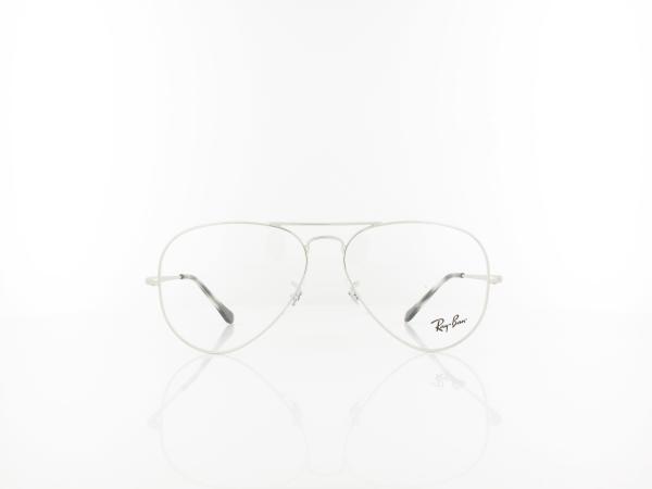 Ray Ban | Aviator RX6489 2501 58 | silver