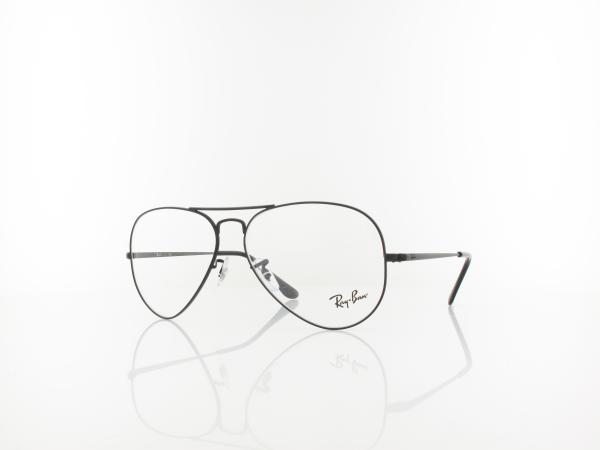 Ray Ban | Aviator RX6489 2503 58 | matte black